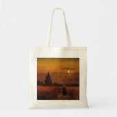 Tote Bag Vieille tour dans les champs par Vincent van Gogh (Devant)