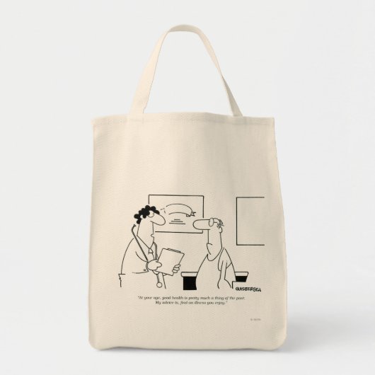 Tote Bag Vieillir (Devant)
