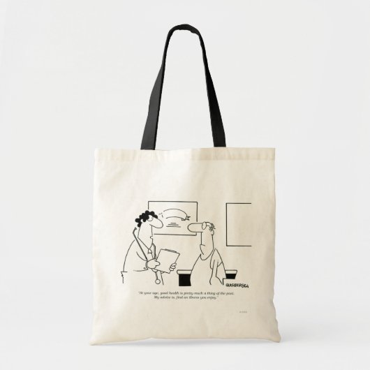 Tote Bag Vieillir (Devant)