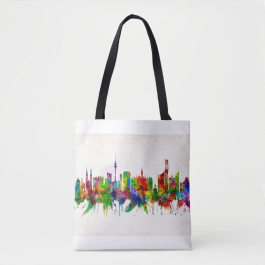 Tote Bag Vienne Autriche Skyline (Devant)