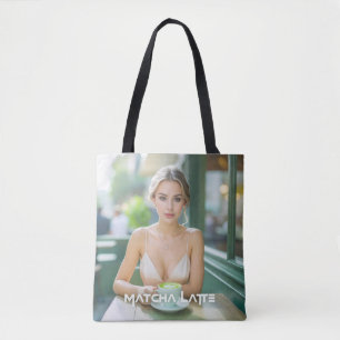 TOTE BAG VIENNE - MAISON DE CAFÉ - LATTE MATCHA