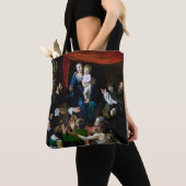 Tote Bag Vierge du Rosaire, Caravaggio (De près)