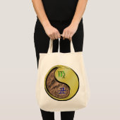 Tote Bag Vierge et box métallique (Devant (produit))