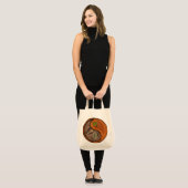 Tote Bag Vierge et chèvre du bois (Devant (modèle))