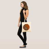 Tote Bag Vierge et chèvre du bois (Devant (modèle))