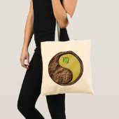 Tote Bag Vierge et rat métallique (Devant (produit))