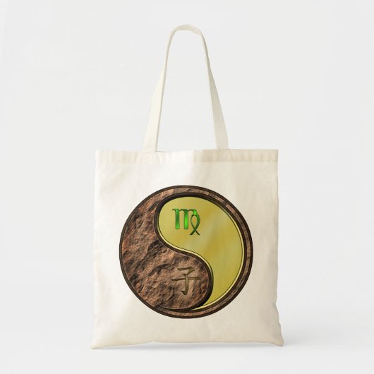 Tote Bag Vierge et rat métallique (Devant)