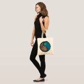 Tote Bag Vierge et serpent d'eau (Devant (modèle))