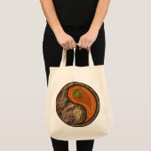 Tote Bag Vierge et singe du bois (Devant (produit))
