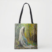 Tote Bag Vierge Marie dans l'impressionnisme forestier (Devant)