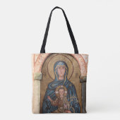 Tote Bag Vierge Marie et mosaïque de Jésus (Dos)