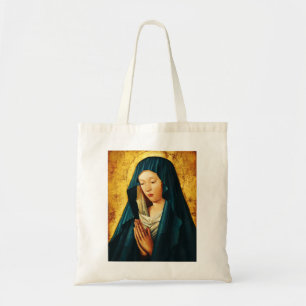 Tote Bag Vierge Marie Hodegetria Icône Byzantine Catholique