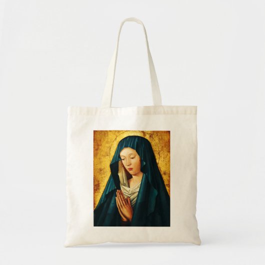 Tote Bag Vierge Marie Hodegetria Icône Byzantine Catholique (Devant)