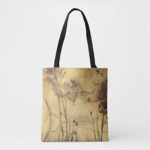 Tote Bag Vieux Conte de Fées, La Corde Raide de la Fée par 