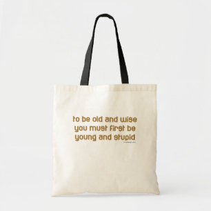 Tote Bag vieux et sage
