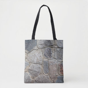 Tote Bag Vieux maçonnerie de pierre texturéabstrait, archit