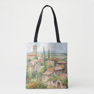 Tote Bag Vieux village italien 