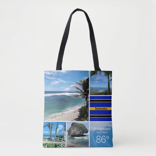 Tote Bag Views de Barbade (Devant)