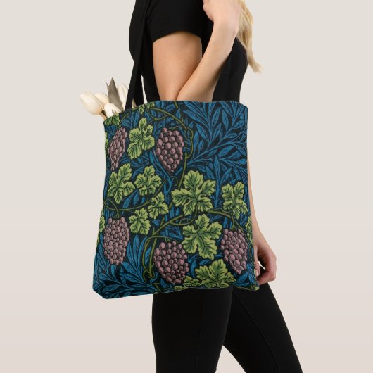 Tote Bag Vignes William Morris (De près)
