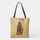 Tote Bag Viking rustique (Dos)