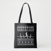 Tote Bag Vilain pull de Noël (Devant)