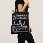 Tote Bag Vilain pull de Noël (De près)