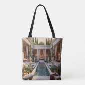 Tote Bag Villa à l'aube (Dos)