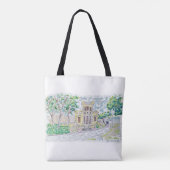 Tote Bag Villa Historique Jaune (Dos)
