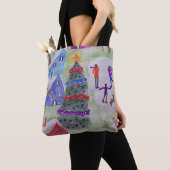 Tote Bag Village de Noël (De près)