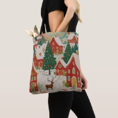 Tote Bag Village de Noël (De près)