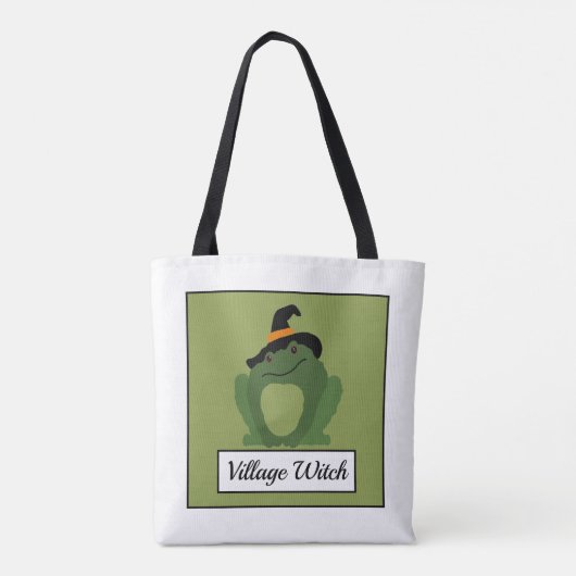 Tote Bag Village Witch, Toad (Dos)