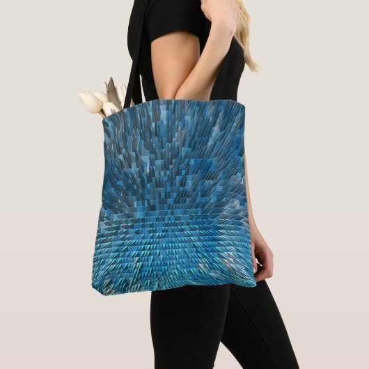 Tote Bag Ville bleue..... (De près)