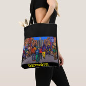 Tote Bag Ville de Doxie - DETROIT (De près)