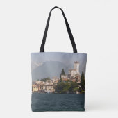 Tote Bag Ville de Lakeside, Malcesine, province de Vérone,  (Dos)