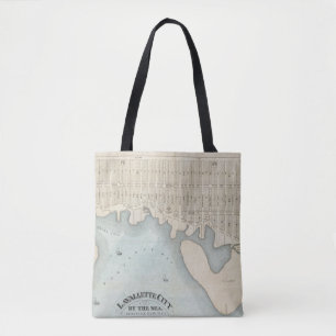 Tote Bag Ville de Lavallette par la mer, plage de Squan, NJ