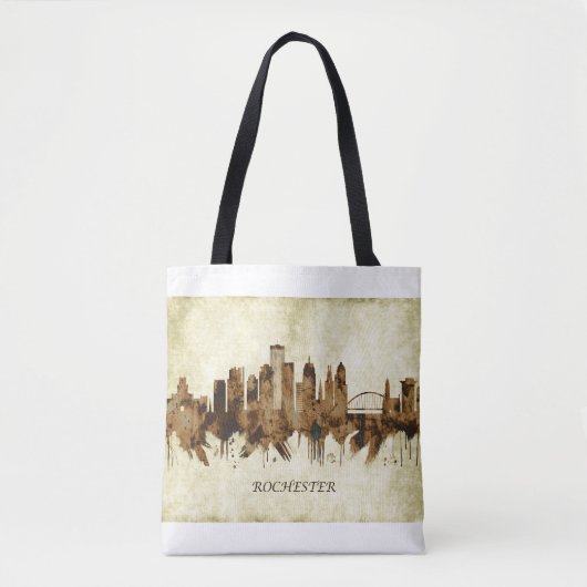 Tote Bag Ville de Rochester New York (Devant)