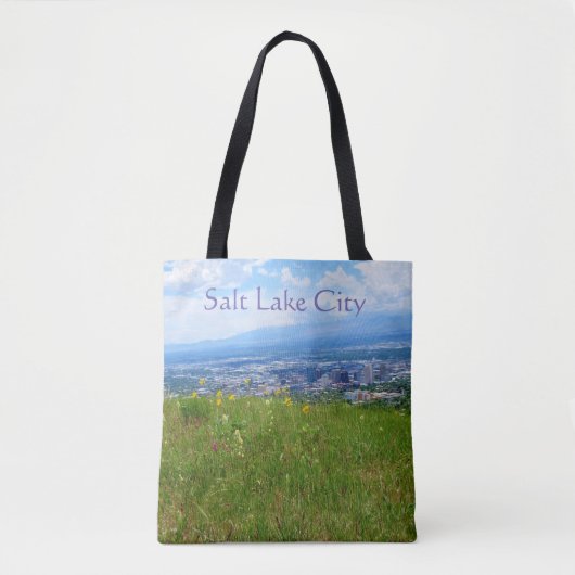 Tote Bag Ville de Salt Lake (Devant)