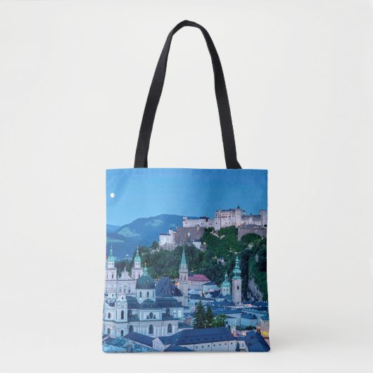 Tote Bag Ville de Salzbourg, Autriche (Devant)