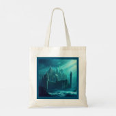 Tote Bag Ville d'Imaginaire d'Atlantis 1 (Dos)