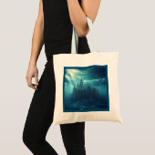 Tote Bag Ville d'Imaginaire d'Atlantis (2) (Devant (produit))