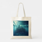 Tote Bag Ville d'Imaginaire d'Atlantis (2) (Dos)