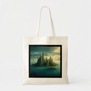 Tote Bag Ville d'Imaginaire d'Atlantis (3)