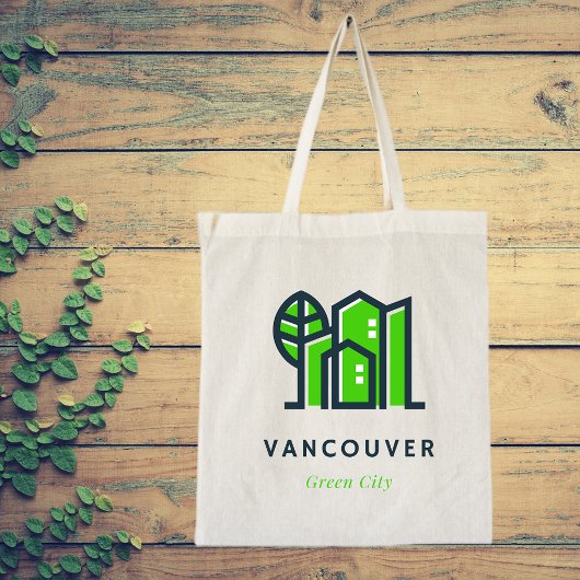 Tote Bag Ville écologique durable de Vancouver Canada
