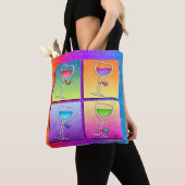 TOTE BAG VIN ART POP (De près)