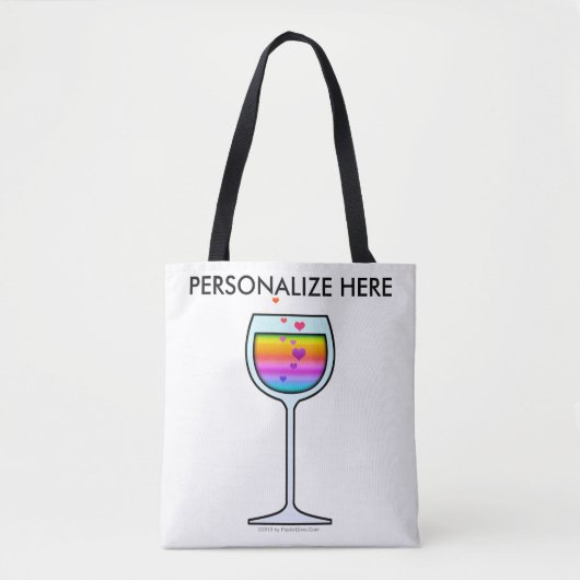 TOTE BAG VIN ART POP (Devant)