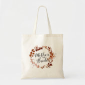 Tote Bag Vin de beauté rustique Wreath Mère de la mariée (Devant)