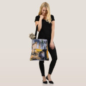 Tote Bag Vin et fromage (Sur le modèle)