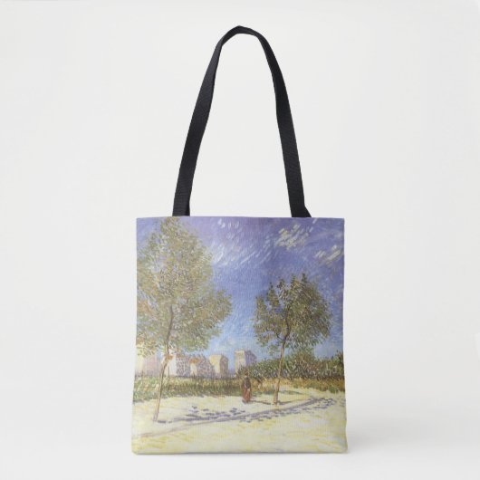 Tote Bag Vincent van Gogh - A la périphérie de Paris (Devant)