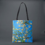 Tote Bag Vincent Van Gogh - Arbres aux amandes florissants<br><div class="desc">Huile sur toile de 1890 montrant un amandier en fleurs de fleurs jaunes. Contrairement à des magasins similaires, Art Lover's Cafe présente des oeuvres d'art classiques à haute résolution qui ont été restaurées, équilibrées et retouchées avec soin afin d'éliminer les taches et les artefacts que l'on trouve généralement dans la...</div>