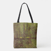 Tote Bag Vincent van Gogh - Arbres et sous-bois (Dos)